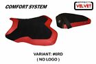 Fit YAMAHA R1 2015-2020 Tappezzeria Italia Seat Cover RED 1459