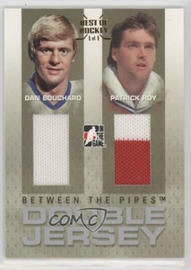 2006 ITG Between the Pipes Silver Best of Hockey 1/1 Dan Bouchard #DJ-17 HOF u6m