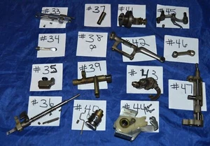 MONTGOMERY WARD 7 JEWEL AUTOMATIC ZIGZAG SEWING MACHINE USED ORIGINAL PARTS - Picture 1 of 24