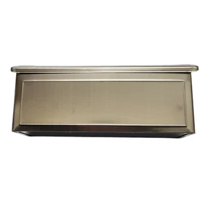 Architectural Mailboxes Venice Stainless Steel Wall Mount Mailbox Small - Picture 1 of 9