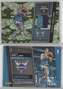 2016-17 Panini Totally Certified Materials Camo /25 Cody Zeller #7