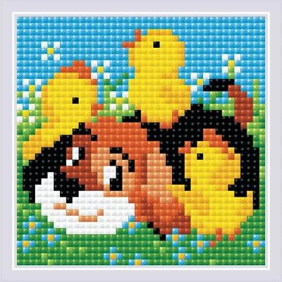  RIOLIS  AM0035  Broderie Diamant  Meilleur ami  10 x 10 cm   - Photo 1/4