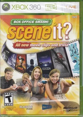 Scene it! Box Office Smash! (Microsoft Xbox 360, 2008) *NEW* - Image 1 of 3