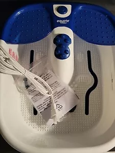 Equate Foot Bath Toe Touch Control Heated Bubble Massage New! No Box - Picture 1 of 7