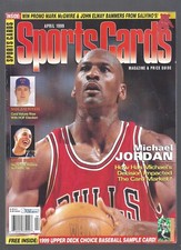 SPORTS CARDS Magazine Price Guide April 1999 Michael Jordan on cover 