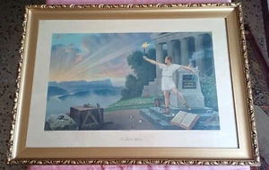 Esoterismo/Massoneria: stampa  "Die Fackel der Wahrheit" di A. W. Dieffenbacher - Foto 1 di 5