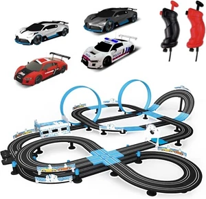 Advanced Slot Car Racing Set: High-Speed Vehicles, Track Counter, Easy Setup - Picture 1 of 10