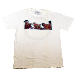 Vintage Tool Men's White Skinless Man Logo 2002 T-Shirt Size S - Picture 1 of 2