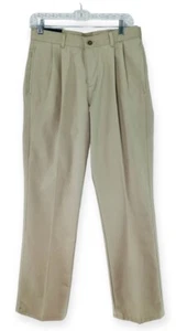 CHAPS NEW BOYS 20 Regular School Approved Performance Adustible Waist Khaki - Picture 1 of 12