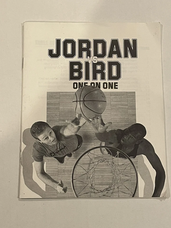 Michael Jordan Vs Larry Bird Commodore 64 Instruction Manual - Image 1 of 1