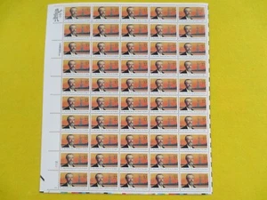 DOC Scott #2147 Frederic A. Bartholdi 22¢ 1985 Sheet of 50 MNH XF - Picture 1 of 4
