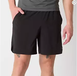 Xersion 7 Inch Performance Workout Running Shorts | Men's LARGE | Black Official - Picture 1 of 3
