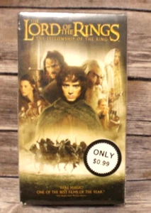 The Lord of the Rings: The Fellowship of the Ring Movie (VHS, 2002) NEW SEALED - Bild 1 von 7
