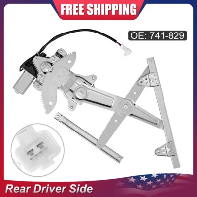 Regulador de ventana eléctrica del lado izquierdo del conductor trasero con motor para Toyota Camry 1997-2001 Foto 1 de 4