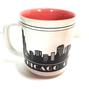 Taza de café Chicago Illinois Skyline taza café té nuevo trabajo mudanza novedad regalo - Imagen 1 de 5