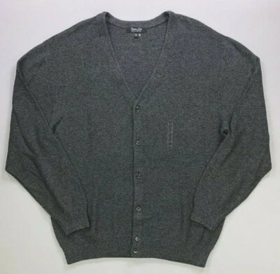 Suéter cárdigan suéter 2XT con botones grandes y altos con eslabones de ciprés para hombre 2XT Foto 1 de 2