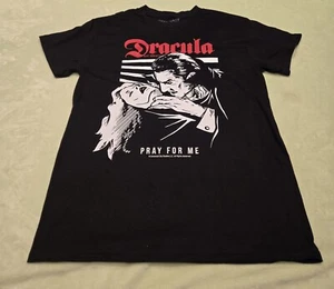 Nuova T-Shirt Riot Society Dracula Nera Adulto Taglia Large Universal City Halloween - Foto 1 di 9