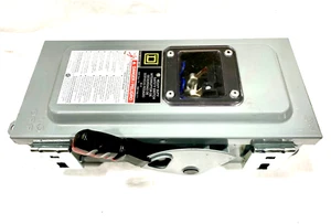 Square D H361AWK SAFETY SWITCH 30A Fusible Heavy Duty Safety Switch 600VAC NEW - Picture 1 of 4