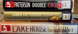 GROSSDRUCK LOT (3 - HC) James PATTERSON Double Cross King Tut Lake House - Bild 1 von 8