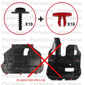 Kit vis cache protection sous moteur VOLVO C30 C70 S40 S60 S80 V50 V60 V70 XC60 - Imagen 1 de 4