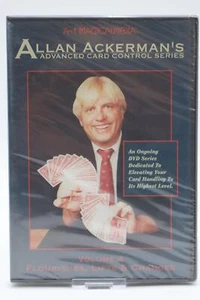 Advanced Card Control Series Volumen 4 por Alan Ackerman Magic Trick DVD - Imagen 1 de 2