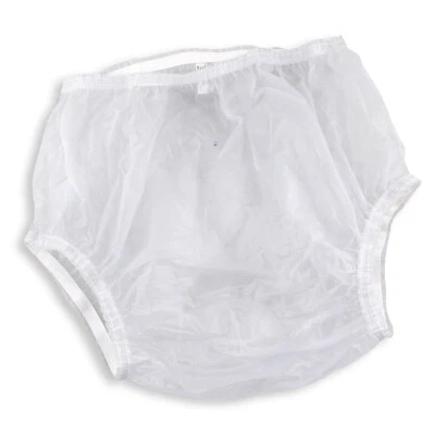 Cubierta de pañal para adultos pantalones de plástico esmerilado (PVC)  Foto 1 de 2
