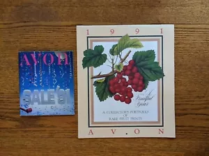 1991 Avon Kalender Ein Sammlerportfolio seltener Obstdrucke CFT2 - Bild 1 von 7