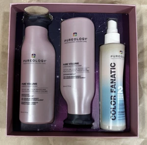 Pureology Pure Volume Shampoo, Conditioner, Leave-In Spray Set - Picture 1 of 3