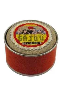 Maison Sajou Cross Stitch Kit Sajou children round box - Picture 1 of 3