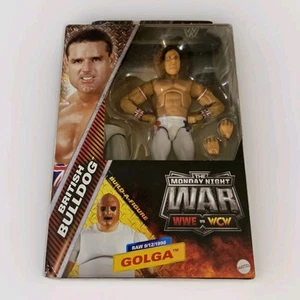 WWE Elite The Monday Night Wars British Bulldog Action Figure W/ BAF - Picture 1 of 6