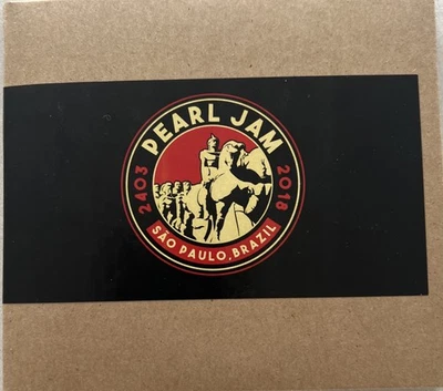Pearl Jam March 24 2018 Cd Sao PAULO BRAZIL 2 CDs Foto 1 de 4