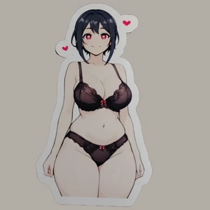 Anime Waifu NSFW Vinyl Aufkleber Lewd Ecchi Hentai Abziehbild 6 Zoll mehrere Größen - Bild 1 von 4