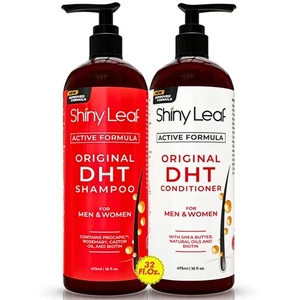 DHT Blocker Shampoo und Conditioner gegen Haarausfall mit Biotin für Männer Frauen A... - Bild 1 von 9