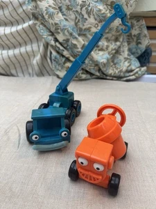 Bob The Builder Vehicle Plastic Toys, Dizzy The Cement Mixer And Lofty - Picture 1 of 5