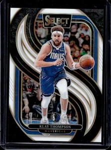 2024-25 Select Klay Thompson Premier White Prizm #41/149 Mavericks - Picture 1 of 2