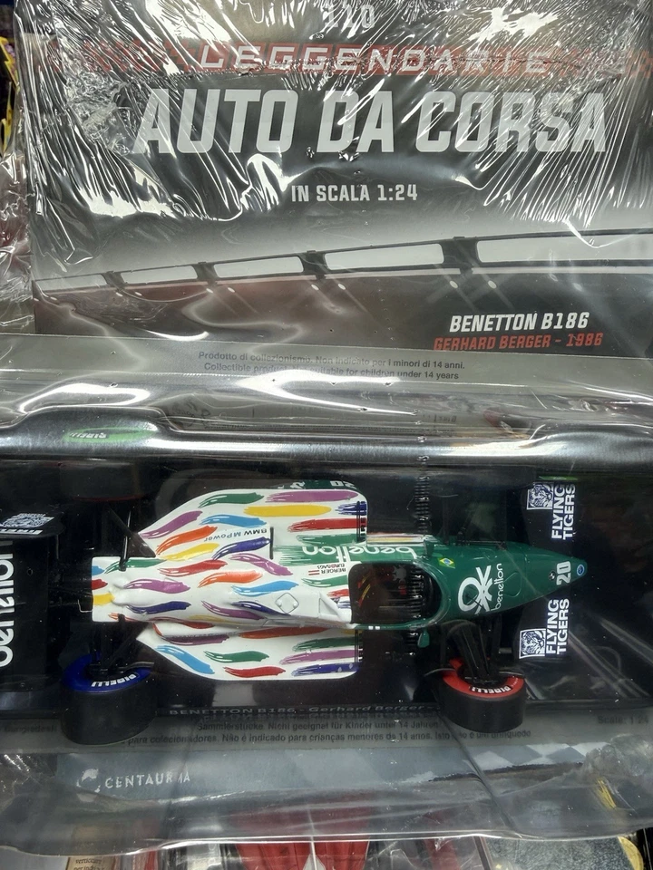Leggendarie Auto Da Corsa Benetton Berger - Immagine 1 di 3