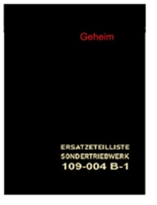 Junkers Jumo 004 Engine Parts Service Manual Me 262 Horten Ho 229 PRINTED BOOK - Image 1 of 4