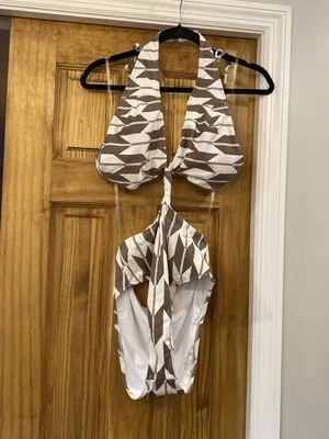 NUEVO CON ETIQUETAS Splendid x Mary Lawless Lee Cutout traje de baño de una pieza monokini talla grande  Foto 1 de 4