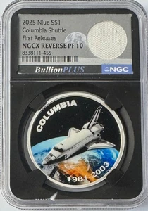 Transbordador Columbia Niue S$1 2025 primera versión NGCX RP10 P146 - Imagen 1 de 2