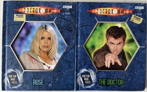 DOCTOR  WHO FILES. NUMBER'S 1 & 2. (2 BOOK LOT). - Picture 1 of 9
