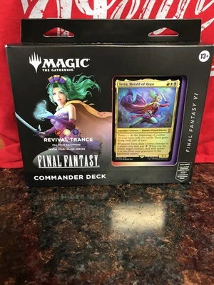 Magic The Gathering Final Fantasy Commander Deck Revival Trance SEALED (LOOK) - Image 1 of 4