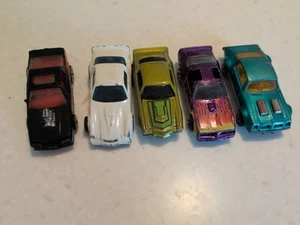 Vintage Camero And Firebird Hot Wheels Lot 5 Cars - Picture 1 of 2