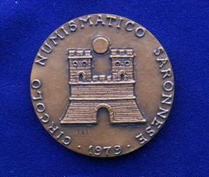 1979 MEDAILLE Circolo NUMISMATICO SARONNESE - Bild 1 von 2