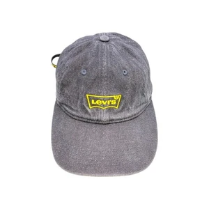 Levi's x Star Wars Cap Mens Black Denim Cotton Denim May The Force Be With You - Picture 1 of 8