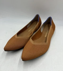 Rothy's Ballet Flats The Point Amber Fawn Womens Size US 10 - Picture 1 of 11