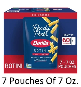 Barilla Ready Pasta Rotini, 7 Unzen, 7 Stück Schneller Versand - Bild 1 von 5