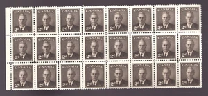 1950 - #290  MNH x 24 - Canada KGVI "Postes- Postage" Omitted cv$12 - Picture 1 of 1