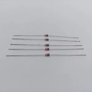 1N5234B PHILIPS ZENER DIODES 6.2V DO 35 CASE 5 PIECES NEW - Picture 1 of 1