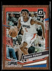 2023-24 OPTIC BRONZE GLITTER /99 BONES HYLAND CLIPPERS - Picture 1 of 1