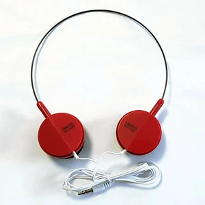 ONTO On-Ear Kopfhörer Headphone 30mm Treiber rot - Zdjęcie 1 z 5